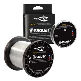 Seaguar 04TS200 TATSU 200-Yards Fluorocarbon Fishing Line, Clear, 4 lb