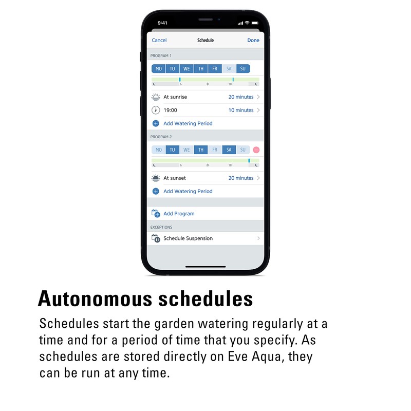 Eve Aqua - Smart Water Controller with Apple HomeKit technology