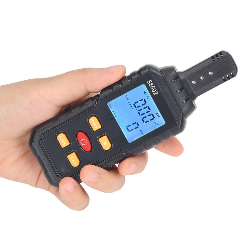 EMF Electromagnetic Field Measuring Instrument, 5 Hz-3500 Hz, 3 Functions,