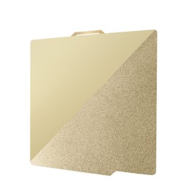 IdeaFormer - Lámina de PEI lisa y texturizada de doble cara de 257 x 257 mm, placa de construcción flexible de acero con resorte PEI para impresora 3D Bambu Lab X1 X1C P1P A1
