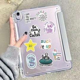 100Pcs Funny Vinyl Stickers, Waterproof Humorous Sarcastic Graffiti Stickers Pack for Adult for Laptop, Water Bottles, Bumper, Phone, Scrapbooking, Wall, Window Decals Decors