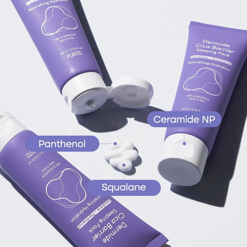 Purito Seoul [Purito Seoul]Dermide Cica Barrier Sleeping Pack 80ml