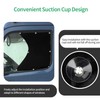 PSLER Thick Side Window Sunshade for Semi-Truck Fit for Freightliner