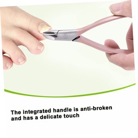 FOMIYES Portable Manicure Set of Stainless Steel Nail Clippers for Toenails and Fingernails Safe