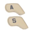 10PCS Golf Head Protective Covers Waterproof PU Material Golf Putter