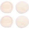 Almohadillas Exfoliantes de Lufa para Limpieza Facial, Suave y Absorbente,