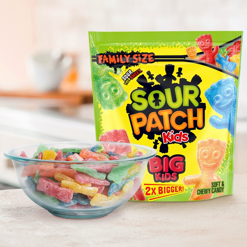 SOUR PATCH KIDS Big Kids Soft & Chewy Candy, Family