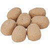 20 Mixed Gas fire Ceramic Pebbles Replacements/Bio Fuels/Ceramic (Mixed/White/Beige/Grey) NEW