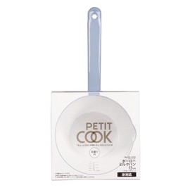 Pearl Metal Petit Cook Hollow Milk Pan, 5.9 inches (15 cm), Blue Gray HB-2084