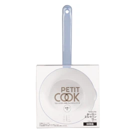 Pearl Metal Petit Cook Hollow Milk Pan, 5.9 inches (15 cm), Blue Gray HB-2084