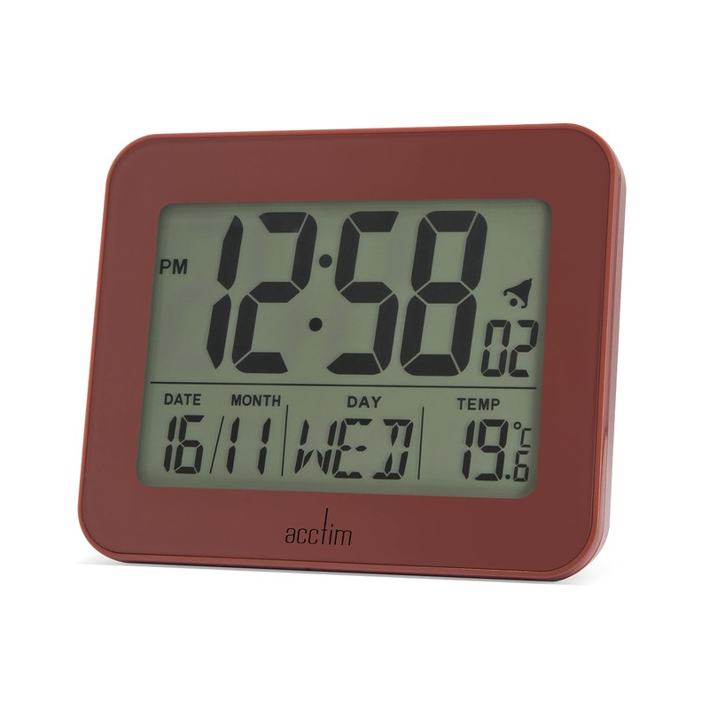 Acctim Otto Superbrite® Digital Bedside Alarm Clock (Spice)