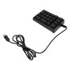 Mechanical Numeric Keypad Wired 21 Keys Blue Switch Color LED