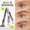Maybelline Super Lock Brow Glue Gel para Cejas, Impermeable con