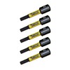 5 x SabreCut SCRH2532_5 32mm H2.5 Hex Magnetic Impact Screwdriver