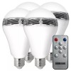 SOUNDLAMP Dimmable LED Light Bulb with Bluetooth Speaker w/ Remote