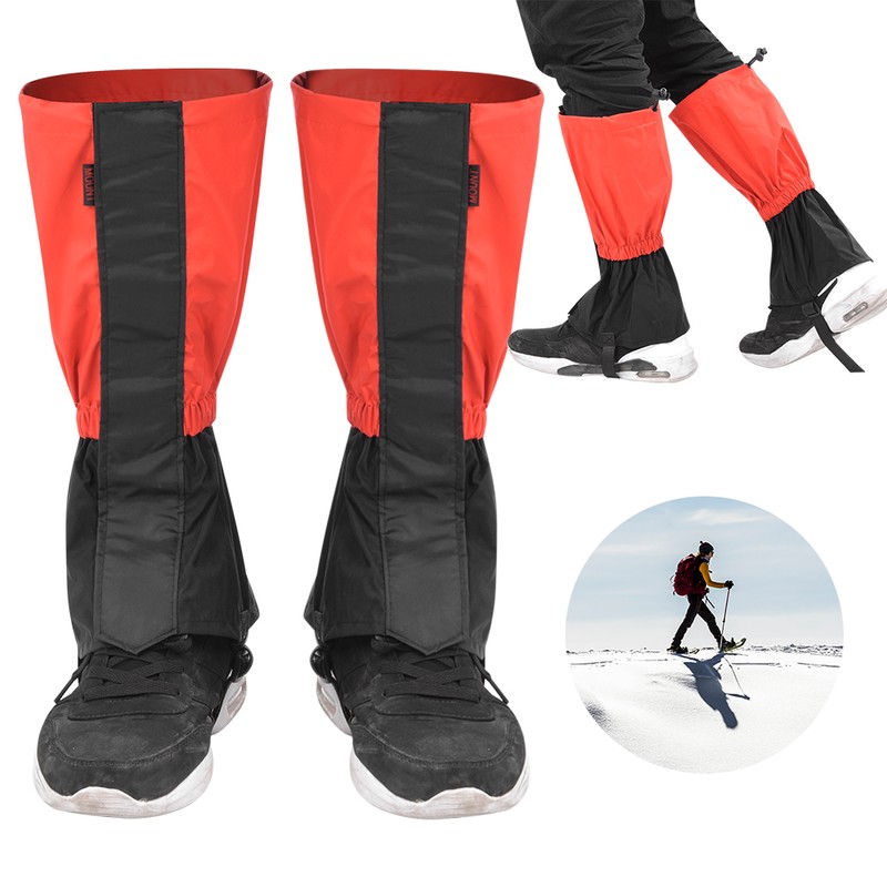1 Pair Waterproof Foot Cover Leg Wraps Mosquito Insects Prevention
