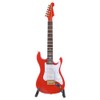 Delicate 18 cm Mini Wooden Electric Guitar Model Ornaments Collection