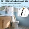 Toilet Canister Flush Valve Replacement Kit, Compatible With Kohler GP1229656,