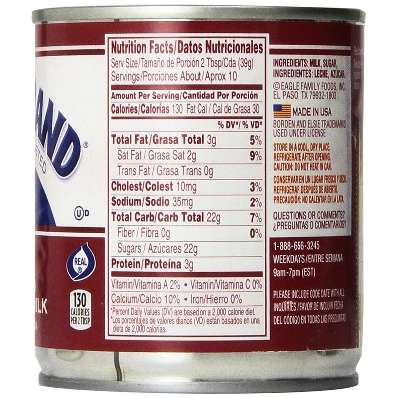 Eagle Brand Sweetened Condensed Milk, 14 oz (Pack of 6)