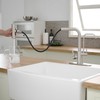 Kitchen Faucets with Water Filter and Pull Down Sprayer,Waterfall Kitchen