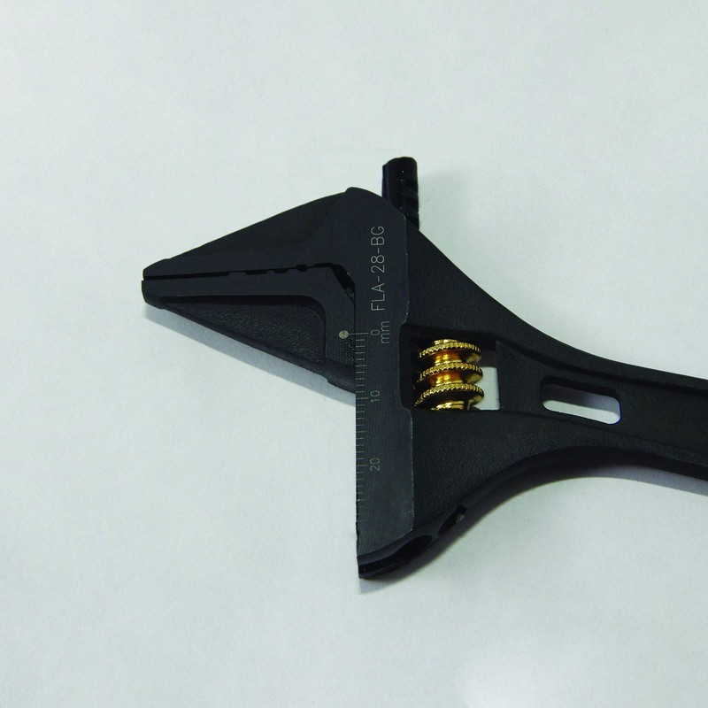 Fujiya Tools, FLA-32-BG, Adjustable wrench, Black & Gold color-