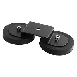 Laroal 88mm Magnet Mounting Brackets For The Hood Or Roof To Mount Light Bars Light Bar Mounting Base With Rubber And Strong Magnetic