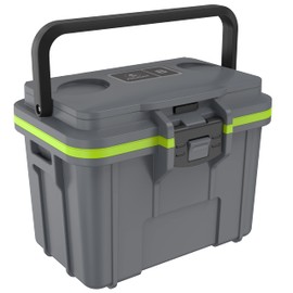 Pelican 8 Quart Personal Lunch Box Cooler (Dark Gray/Green) | Pelican