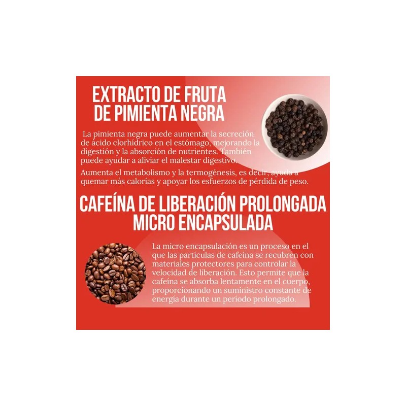 Quemador Grasa Extremo 90cáps + Citrato De Magnesio 120cáps