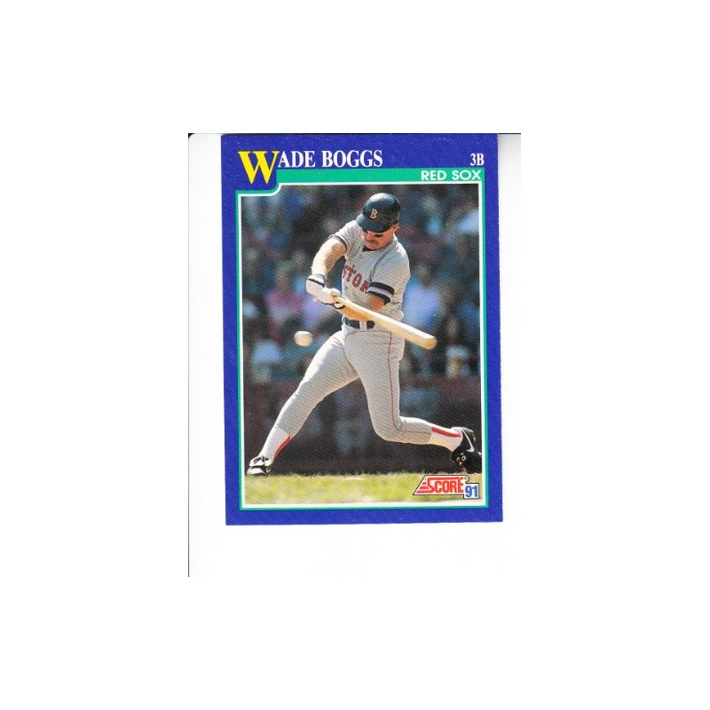 1991 Score #12 Wade Boggs