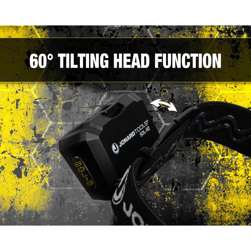 Jonard Tools Solis SOL-H2 Ultra Bright 300 Lumen LED Headlamp