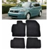 SDeelCase 4 Pieces Factory OE Fit Black Front Rear Carpets