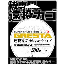 Yamatoyo Gresta Far Throw Basket, Semi-Float Type, 668.4 ft (200 m), Yellow, No. 6