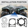 JDMSPEED New Top End Head Gasket Kit Replacement for Rhino