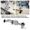 QANYEGN Desktop Electric Drill Stand, Workbench Universal Drilling Clamp, Universal