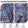 Opstellen Fitted Round Tablecloth for 45-54'' Inch Table Boho Waterproof