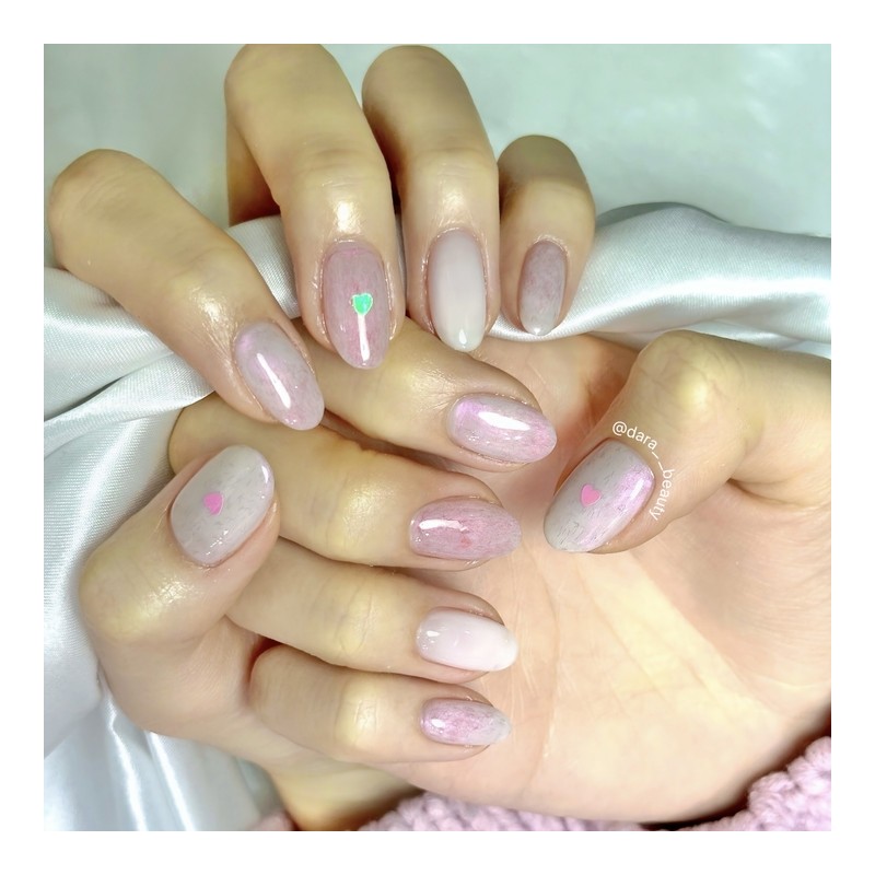Dara Beauty January 2026 Art of the MonthMink Gel Nails❣