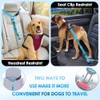 SlowTon 2 in 1 Dog Seatbelts for Cars, 2 Pack