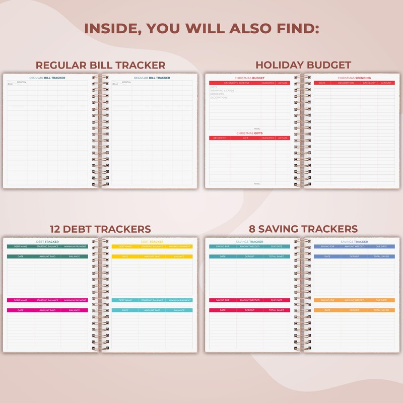 Clever Fox Budget Planner & Monthly Bill Organizer With Pockets.