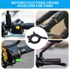 GXGM Motorcycle Cruise Control Made of ABS, Motorcycle Throttle Grip