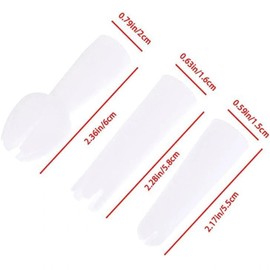 3 Pcs White Set Whip Cream Dispenser Head Whipped Nozzle Mounting Mouth Base Tips Dinning Bar Whip Cream Special Head Cream Chargers and Whippers Kitchen Utensils and Gadgets