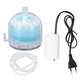 Aquarium Filter Air Pump Kit Silent Adjustable Airflow Pneumatic Filter with Oxygen Pump for Fish Tank EU Plug 220V