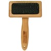 Alcott Bamboo Groom Soft Slicker Brush Medium