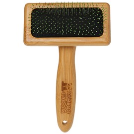 Alcott Bamboo Groom Soft Slicker Brush Medium