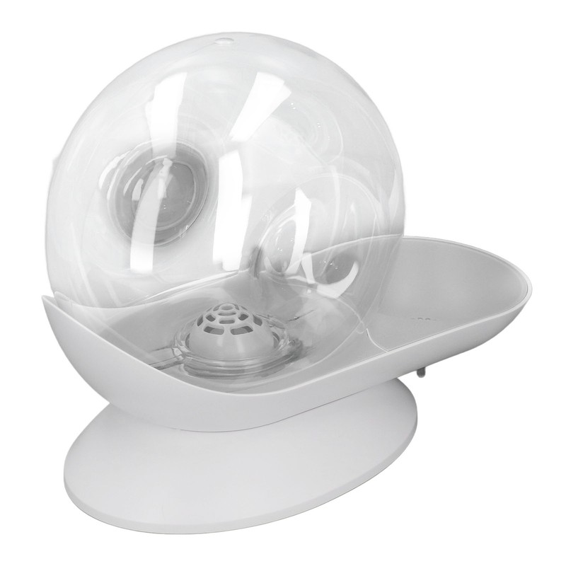 Pet Water Dispenser Snail Shape Automatic Transparent 2.8L Large Capacity