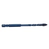 10Pcs Cross Spearhead Drill Bit Carbide Bits with 1/4in Hex