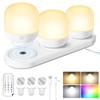 Rechargeable Battery Operated Light Bulb Set with Magnetic 3 in