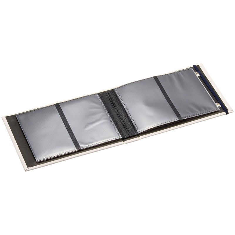 ナカバヤシ ファイル チェキ ポケットアルバム 40枚収納 ホワイト TOSY-CK-40-W