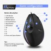 Zeerkeer Ergonomic Vertical Mouse, RGB Wired Vertical Gaming Mouse with
