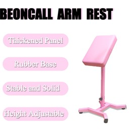 Beoncall Tattoo Arm Rest Tattoo armrest and Legrest Stand 360°Adjustable Armrest Foldable Legrest Leather Pad Thick Sponge Stable Base for Tattoo Studio Tattoo Artists