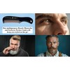G.B.S Fragrance-Free Extra Strong Hold Mustache Wax, Black Beard Filler